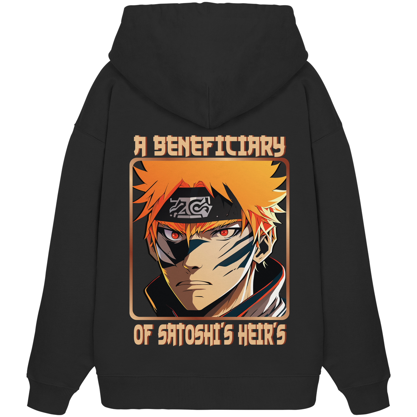 Satoshi's Erben (Motiv Mann) - Organic Oversize Hoodie