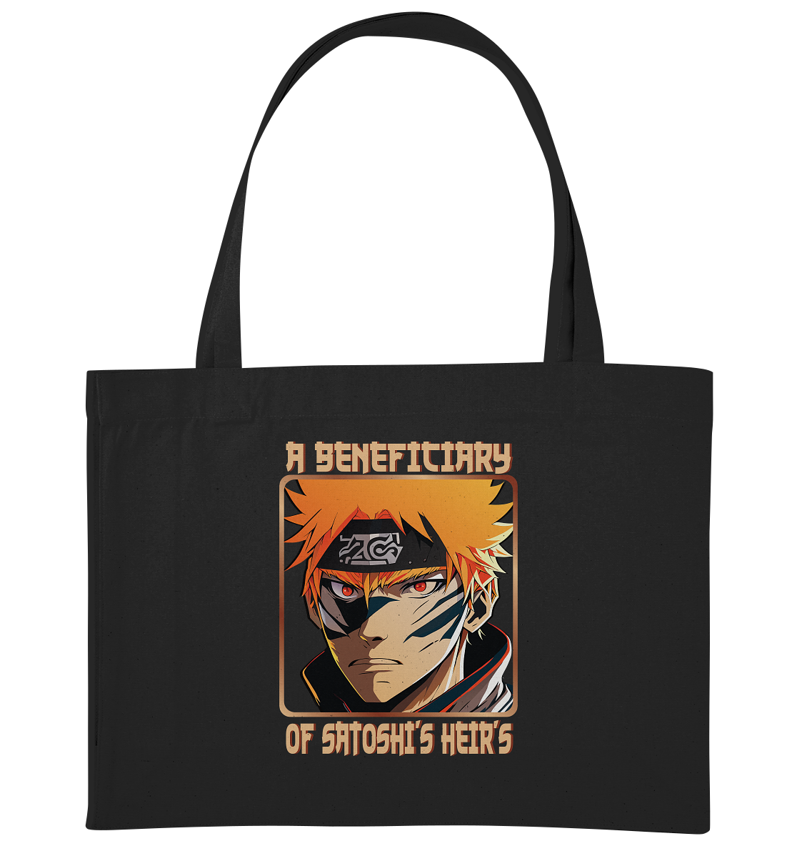 Satoshi's Erben (Motiv Mann) - Organic Shopping-Bag