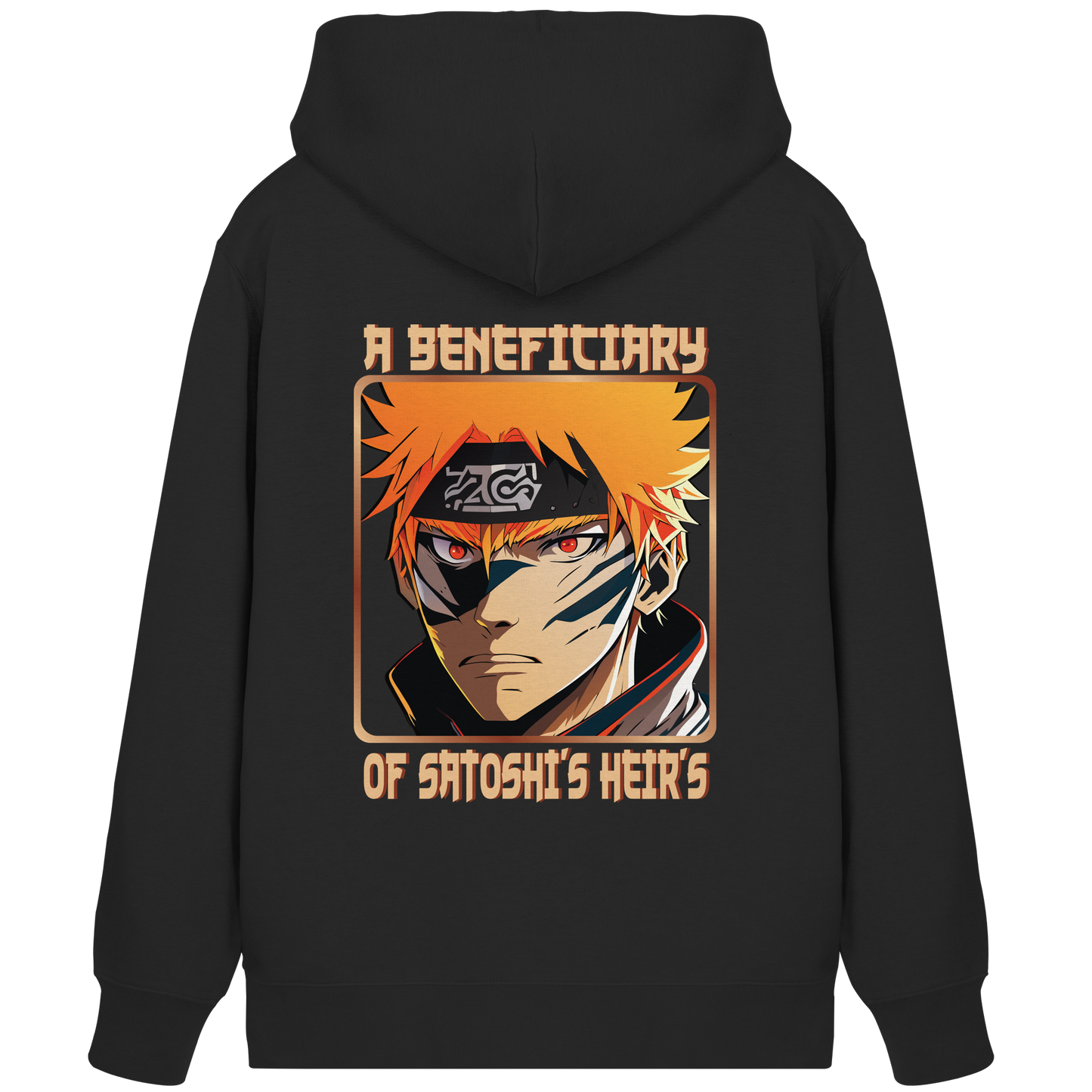 Satoshi's Erben (Motiv Mann) - Organic Zipper