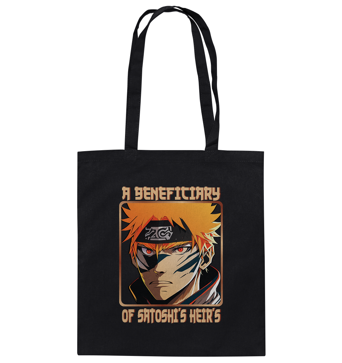 Satoshi's Erben (Motiv Mann) - Baumwolltasche