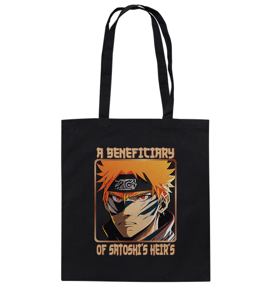 Satoshi's Erben (Motiv Mann) - Baumwolltasche