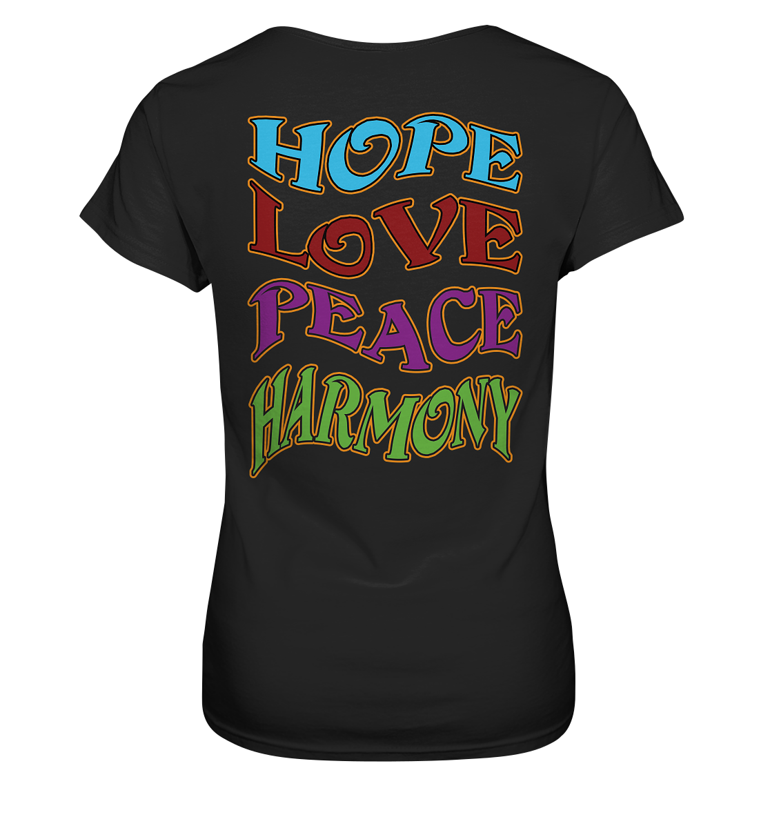 Hope Love Peace - Ladies Premium Shirt