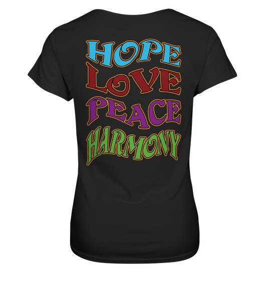 Hope Love Peace - Ladies Premium Shirt