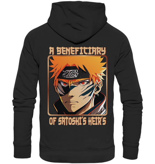 Satoshi's Erben (Motiv Mann) - Organic Hoodie