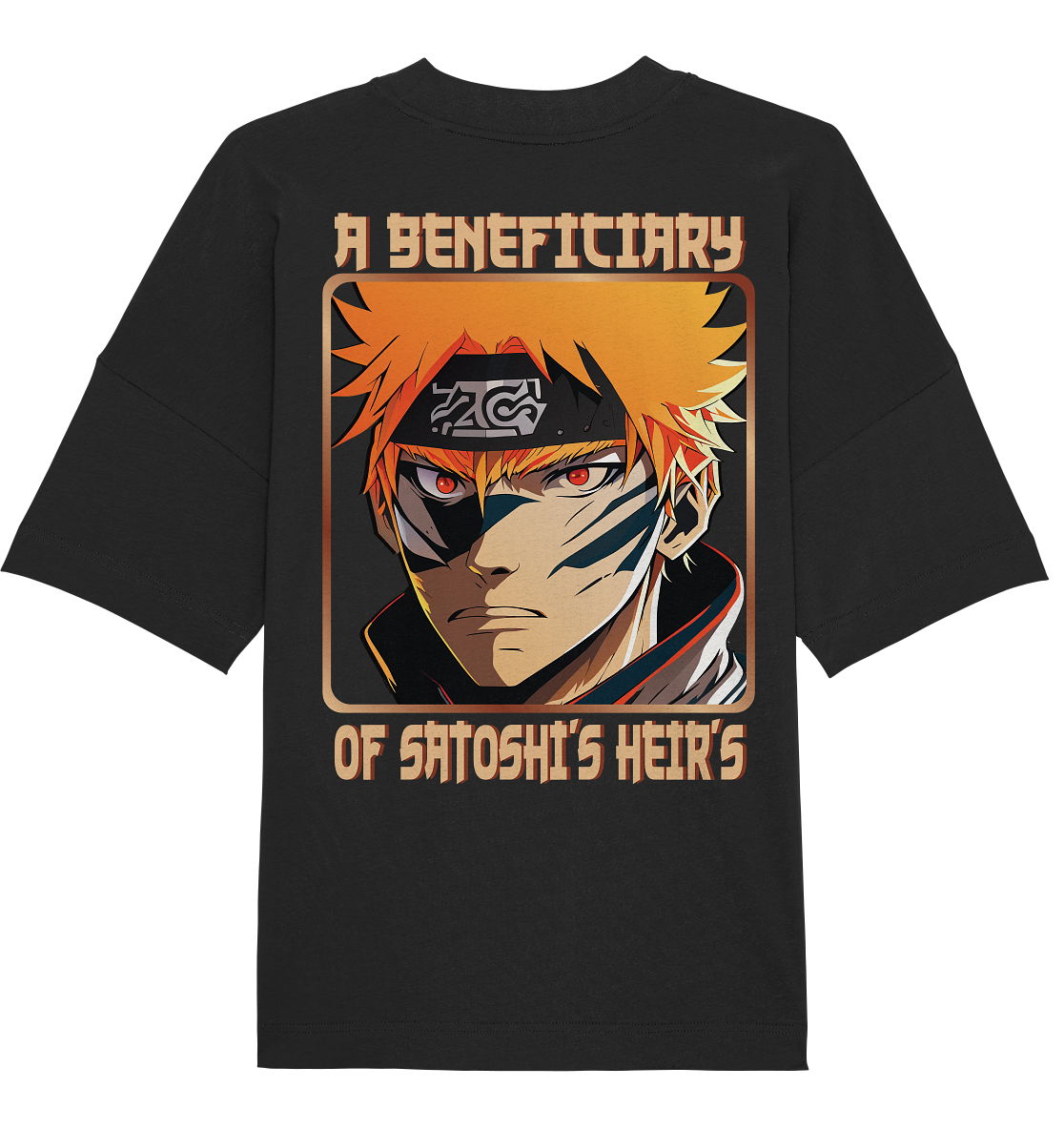 Satoshi's Erben (Motiv Mann) - Organic Oversize Shirt