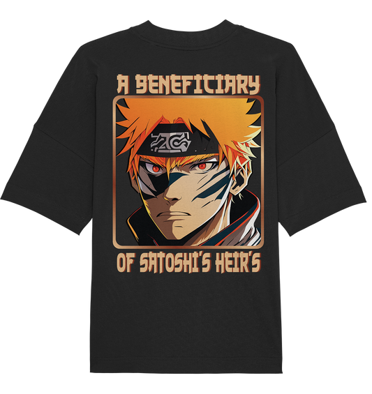 Satoshi's Erben (Motiv Mann) - Organic Oversize Shirt