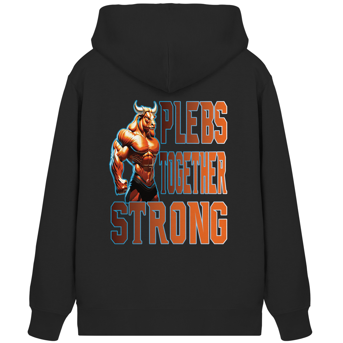 Plebs together strong - Organic Zipper