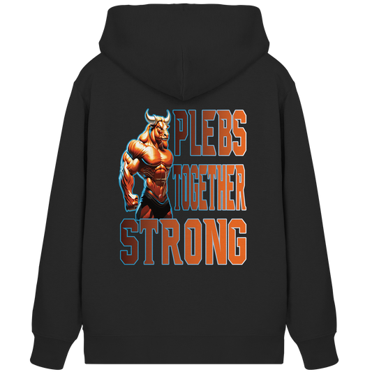 Plebs together strong - Organic Zipper