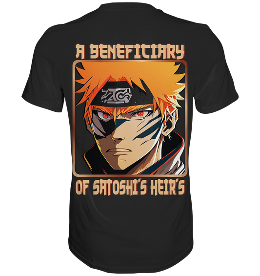 Satoshi's Erben (Motiv Mann) - Premium Shirt