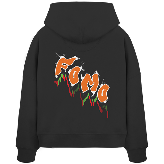 FOMO - Womens Organic Boxcut Hoodie