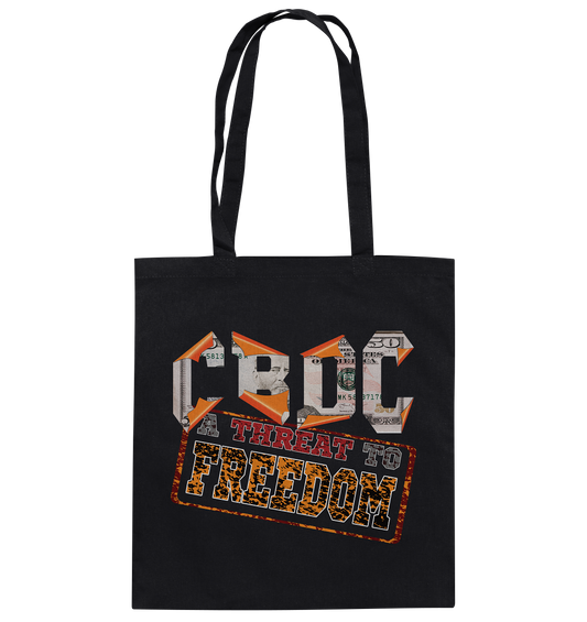 CBDCs Gefährden unser Freiheit - Baumwolltasche
