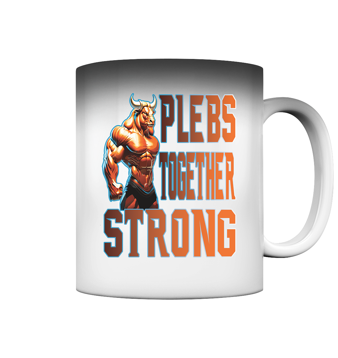Plebs together strong - Farbwechseltasse