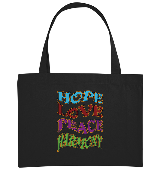 Hope Love Peace - Organic Shopping-Bag