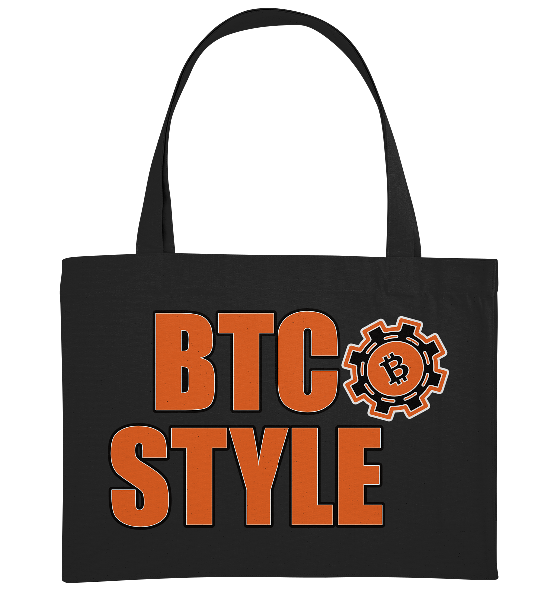 Satoshi's Erben (Motiv Mann) - Organic Shopping-Bag